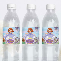 Ετικέτες για μπουκάλια νερού Πριγκίπισσα Σοφία (8 τεμ)