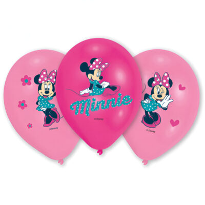 Μπαλόνια Minnie Mouse (6 τεμ)
