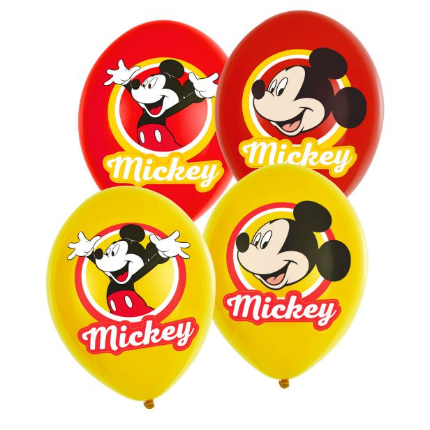 Μπαλόνια Mickey Mouse (6 τεμ)