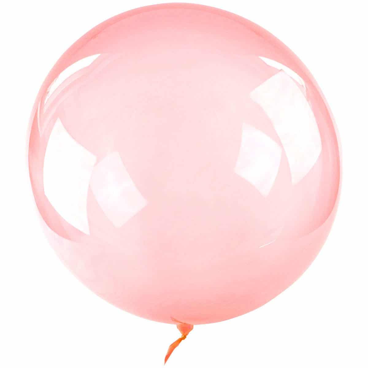 bubble μπαλόνι ροζ 24"