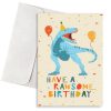 κάρτα γενεθλίων rawsome birthday