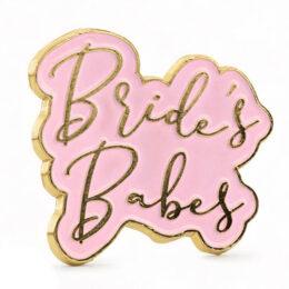 Μεταλλική Καρφίτσα για μπάτσελορ "Bride's Babes"
