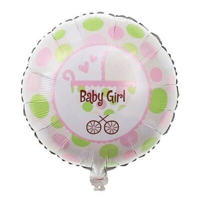 μπαλόνι baby girl καρότσι