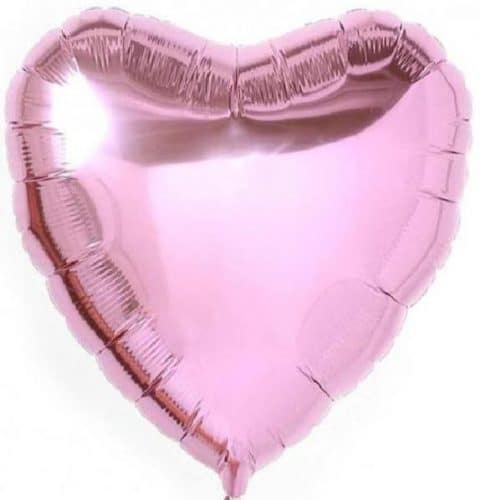 μπαλόνι baby pink καρδιά 36"