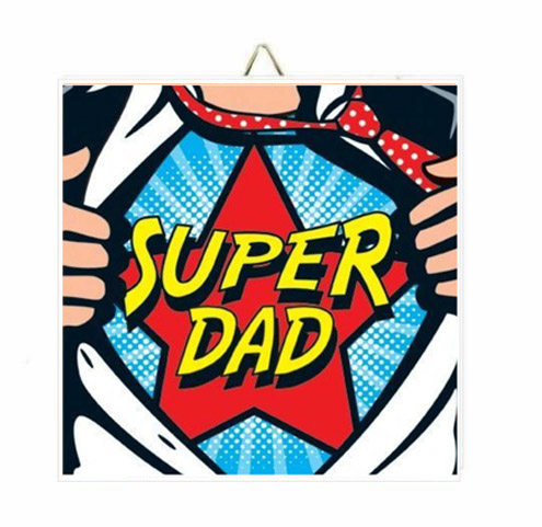 Καδράκι Super Dad