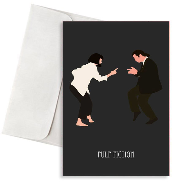 ευχετήρια κάρτα Pulp Fiction