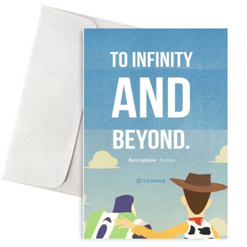 Ευχετήρια Κάρτα To Infinity and Beyond