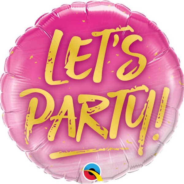Μπαλόνι Φούξια Let's Party!