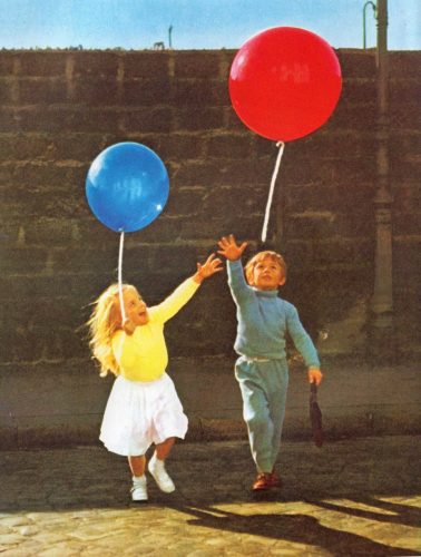 Μπαλόνια - παλιά φωτογραφία