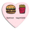 Διακοσμητικό Μαγνητάκι Better Together "Burger & Potato"