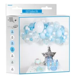 DIY Γιρλάντα Μπαλονιών Γαλάζιο (70 μπαλόνια)