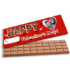 Γίγας σοκολάτα με φωτογραφία "Happy Valentine's Day"