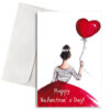 Κάρτα Βαλεντίνου "Love Balloon"