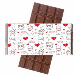 Σοκολάτα Αγάπης "Ερωτευμένα Γατάκια"