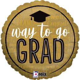 Μπαλόνι Αποφοίτησης "Way to go Grad"