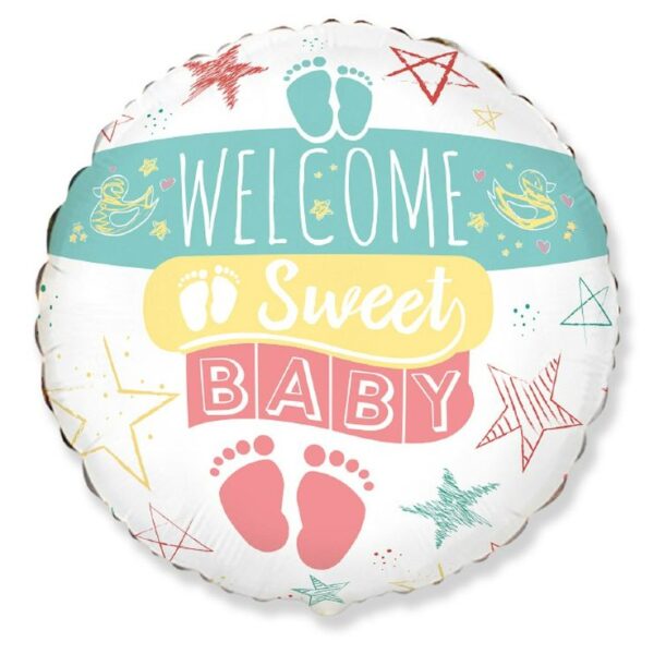 Μπαλόνι γέννησης Welcome Sweet Baby