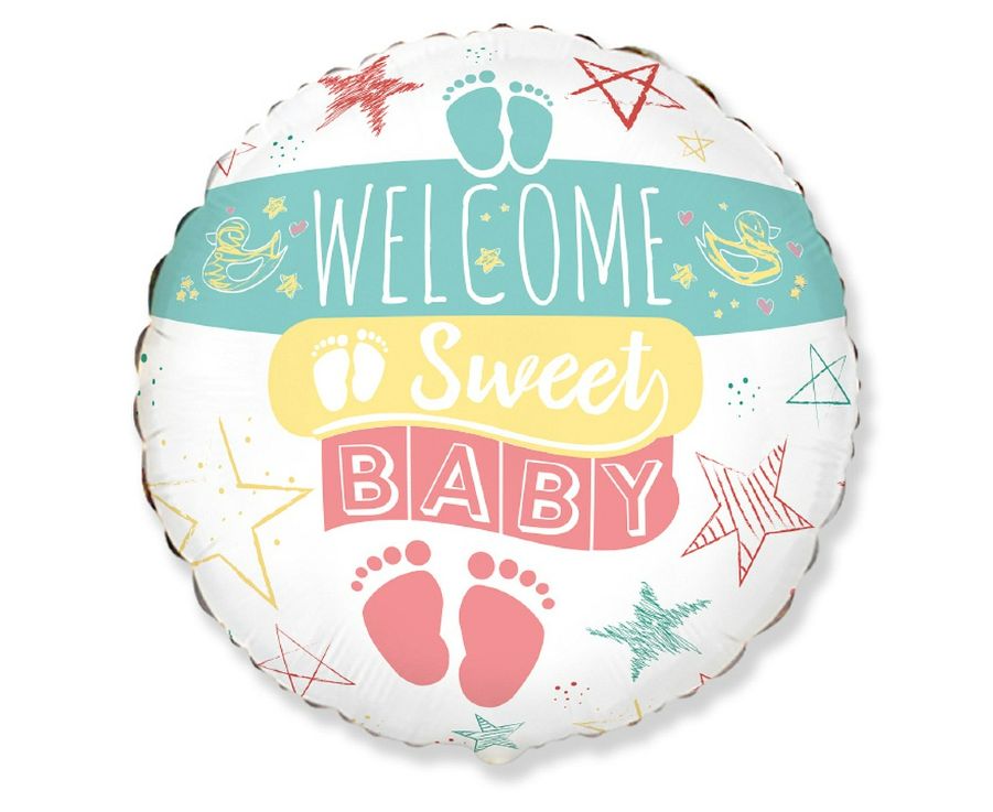 Μπαλόνι γέννησης Welcome Sweet Baby