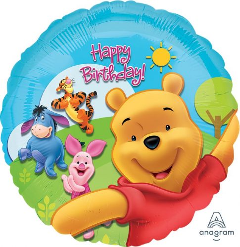 Μπαλόνι Winnie the Pooh & Friends "Happy Birthday"