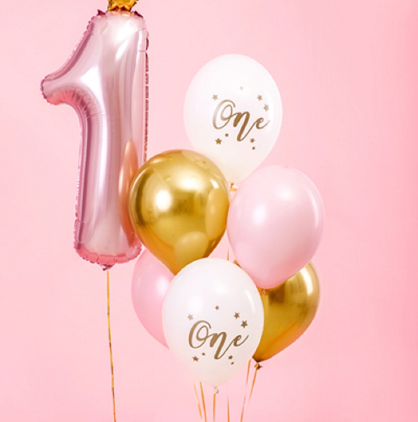 Μπουκέτο Μπαλονιών για πρώτα γενέθλια