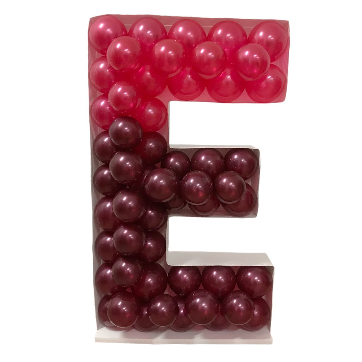Πλαίσιο μπαλονιών Γράμμα E