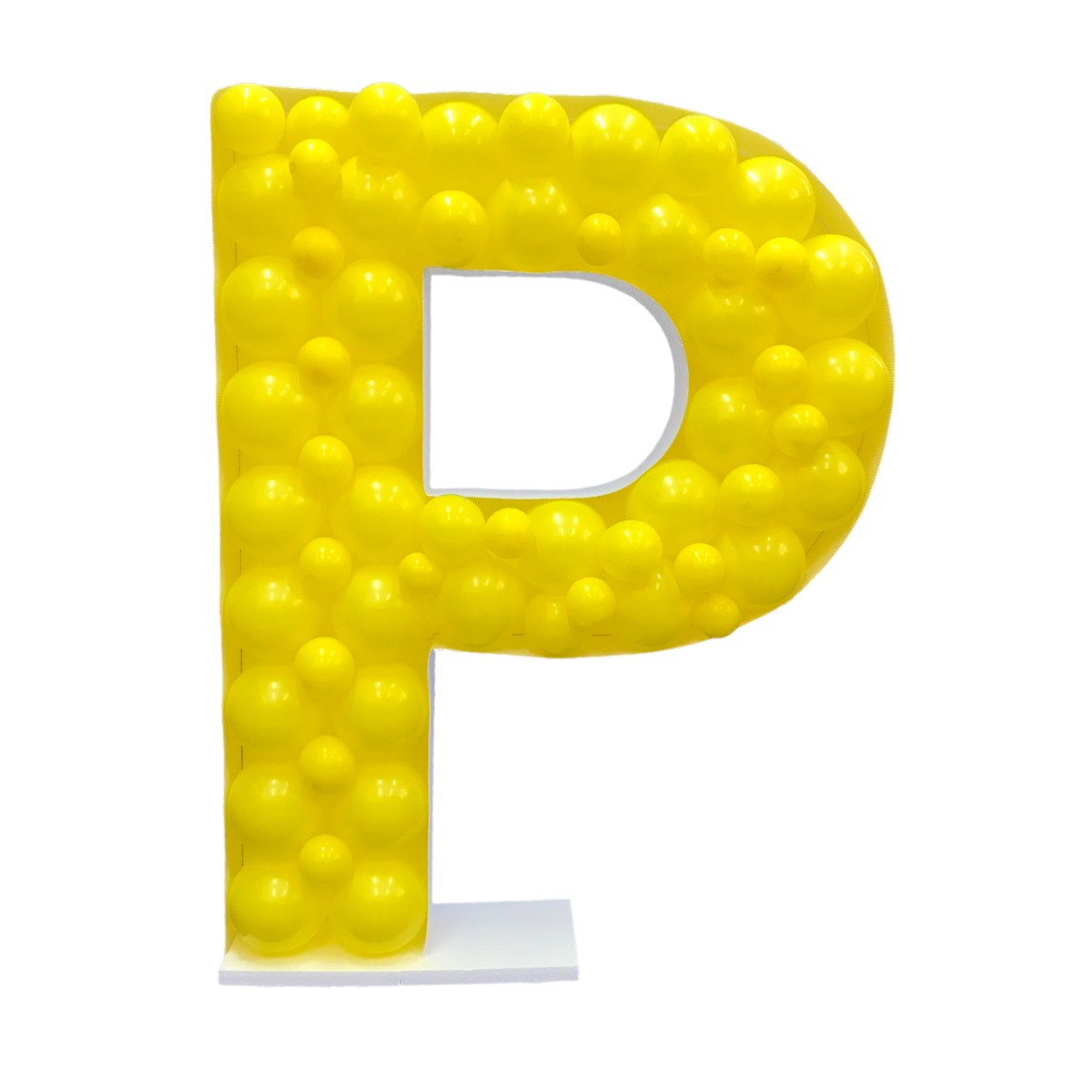 Πλαίσιο μπαλονιών Γράμμα P