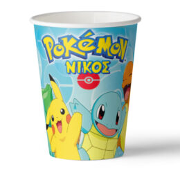 Ποτήρια χάρτινα Pokemon (8 τεμ)