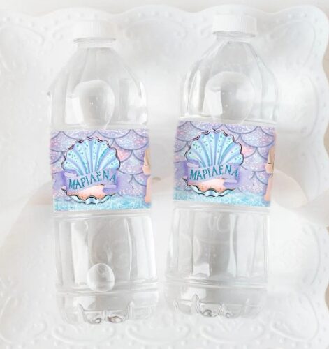 Ετικέτες για μπουκάλια νερού Γοργόνα