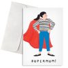 Κάρτα για τη μαμά "SuperMum"