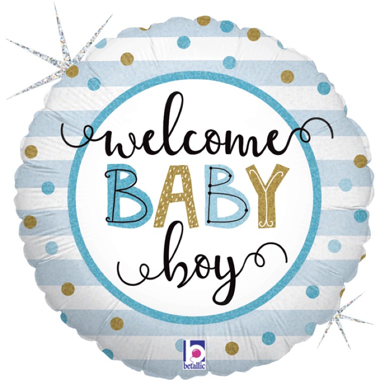 Μπαλόνι Welcome Baby Boy