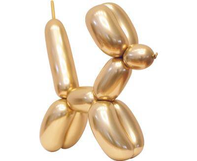 Μπαλόνι κατασκευής μακρόστενο 260 Χρυσό