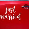 Just Married Αυτοκόλλητο