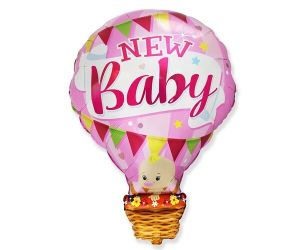 Μπαλόνι γέννησης Αερόστατο New Baby Girl