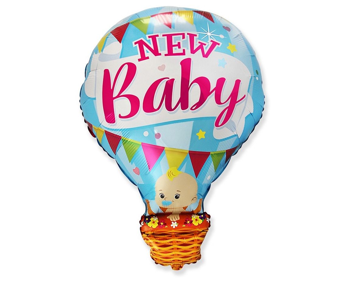 Μπαλόνι γέννησης Αερόστατο New Baby Boy