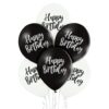 Σετ μπαλόνια Happy Birthday μπάνερ (6 τεμ)