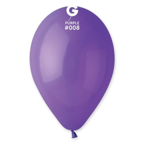 12" Μοβ λάτεξ μπαλόνι