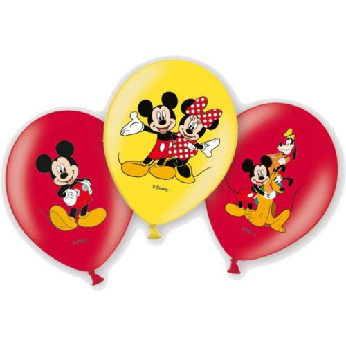 Σετ Μπαλόνια Mickey & Minnie Mouse (6 τεμ)