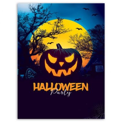 Αφίσα Scary Halloween Party