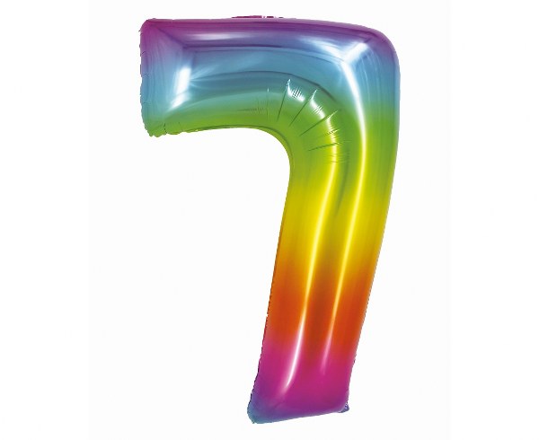 Μπαλόνι Αριθμός 7 Rainbow