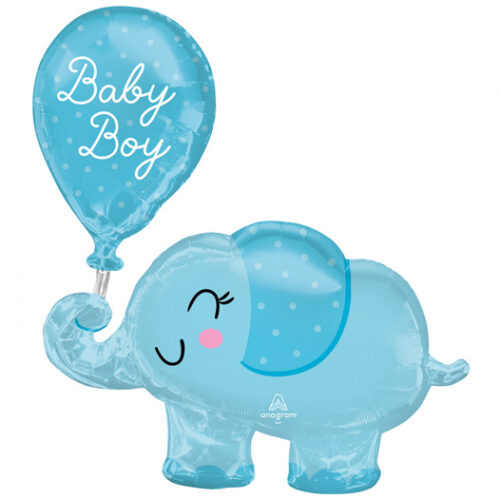 Μπαλόνι Ελεφαντάκι με μπαλόνι Baby Boy
