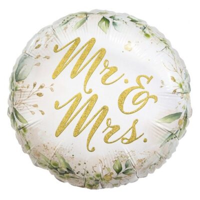 Μπαλόνι Mr & Mrs Κλαδί Ελιάς