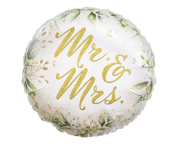 Μπαλόνι Mr & Mrs Κλαδί Ελιάς