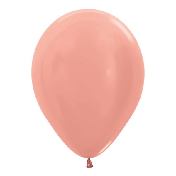 Rosegld latex μπαλόνι
