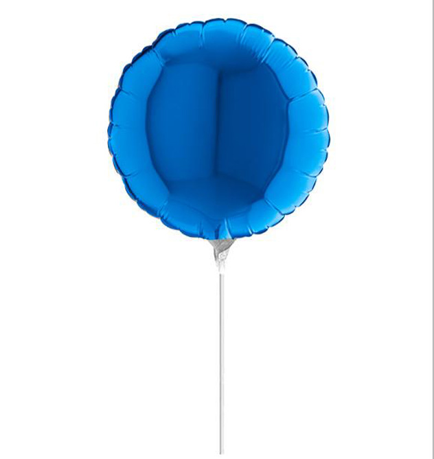 10" Mini Shape μπαλόνι Μπλε