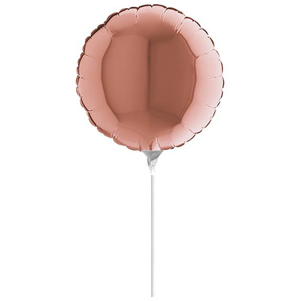 10" Mini Shape μπαλόνι Rosegold