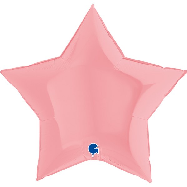 36" Μπαλόνι ματ Ροζ Αστέρι