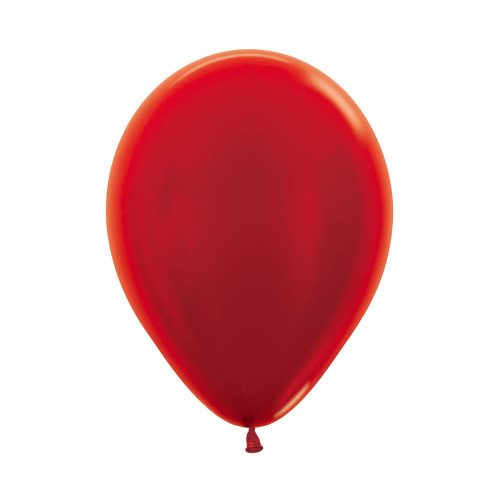 5" Κόκκινο Περλέ λάτεξ μπαλόνι