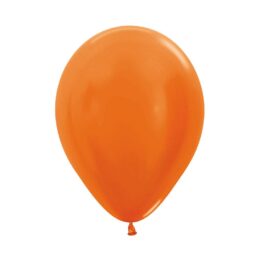 5" Πορτοκαλί Περλέ λάτεξ μπαλόνι