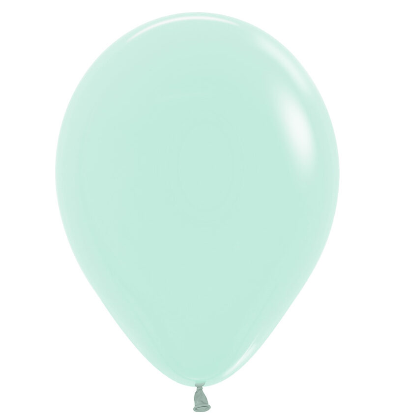 5" Πράσινο Pastel Matte λάτεξ μπαλόνι