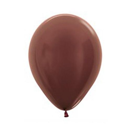 5" Σοκολατί Περλέ λάτεξ μπαλόνι