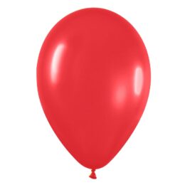 9" Κόκκινο λάτεξ μπαλόνι